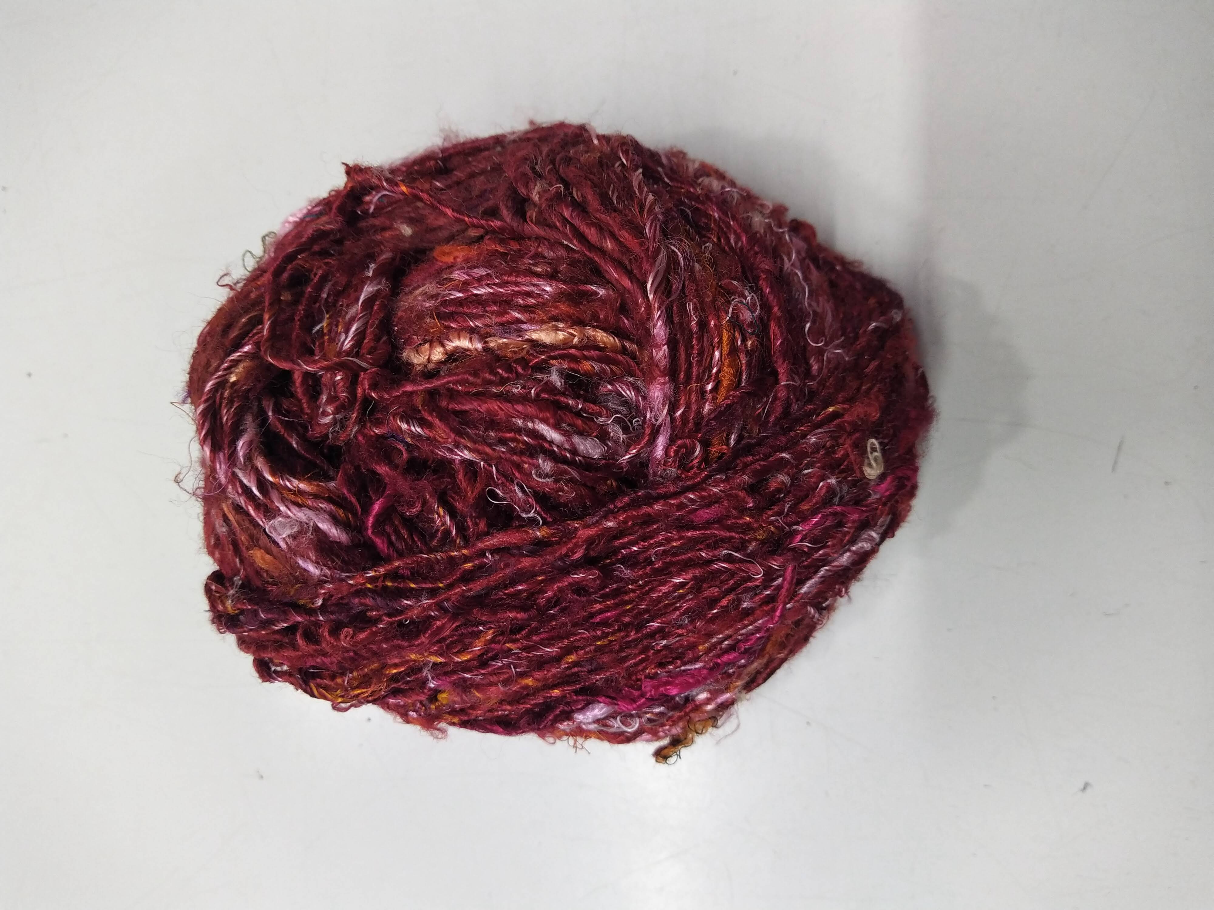 Recycled Banana silk yarn (48)